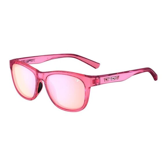 Swank Tifosi Sport Sunglasses Eyewear Radiant Rose Neon Lights Smoke Tint 3 Cat - Picture 1 of 11